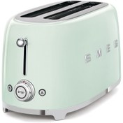 Resim Smeg Pastel Yeşil 2x4 Ekmek Kızartma Makinesi 