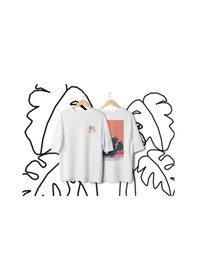 Resim Samsara Serisi No:10 T-shirt - Gri 