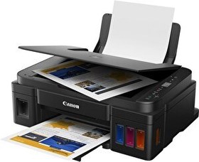 Resim Canon Pixma G2410 Tanklı Çok Fonksiyonlu Yazıcı 