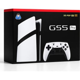 Resim Azurtech Gs5 Pro Kablosuz Çift Kol Oyun Konsolu Uyumlu 4k-Hdmı 53 Emulatör 30000 Oyunlu 2.4g Gaming Atari 