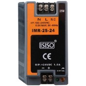 Resim Imr-25-12 - 25W 12Vdc 2.1A Ray Montajlı Kapalı Tip Mini Güç Kayna 