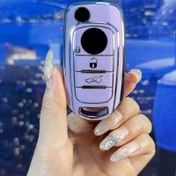 Resim TPU Flip Araba Anahtar Kılıfı for FIAT, Tipo, Egea, 500X, Argo, Doblo, Grazie için: Anahtarsız Araç Aksesuarları - 3 Düğmeli Anahtarlar için Mükemmel Uyum 