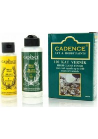 Resim Cadence 100 Kat Parlak Vernik 70Ml+120Ml 