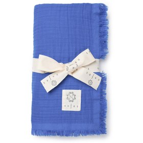 Resim Muslin Peştemal Mavi - Mavi / STD 