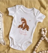 Resim Bitmeyenkartus Bk Kids Annem Her Şeyim Tasarımlı Bebek Body Zıbın - Model 2 Çok Renkli 