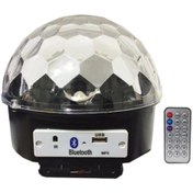 Resim Speaker Led Wireless Bluetooth Işıklı Disko Topu 