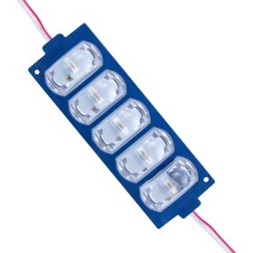 Resim Mavi Modül LED - 12V 4W Mavi Parmak LED - 180 Derece 280LM Profesyonel Modül LED - 1 Adet 