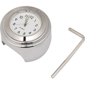 Resim Xifu Shop C D Evrensel Motorsiklet Kolu Taşınabilir Saat El Takvimi Su Geçirmez ve Şok Emici Alüminyum Alaşım Araba Saat Kolu Izle (Yurt Dışından) 