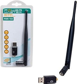 Resim POWERMASTER PWR-150 150 MBPS 7601 İŞLEMCİLİ USB KABLOSUZ ANTENLİ WİFİ ADAPTÖR 