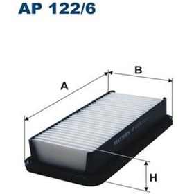 Resim Fıltron Ap 122/6 Hava Fıltresı Accent Era 1,5 Crdı 2006- / Rıo 1.5 Crdı 2006- 