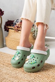 Resim Slipcat Unisex Deniz Sabo Doktor Hemşire Hastane Confort Sandalet 