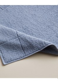 Resim English Home Chequer Pamuk Ayak Havlusu 50x70 Cm Mavi Mavi 