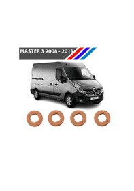 Resim Renault Master 3 Diesel 4 Tırnak Enjektör Pulu 4 Adetli Set 
