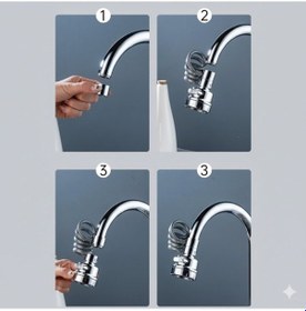 Resim Sardıcı Yüksek Kaliteli Su Tasarruflu Esnek Hortumlu 3 Fonksiyonlu Uzatılabilir Hortumlu Musluk Başlığı 