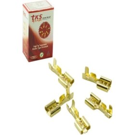 Resim Sf2D Dişi Terminal 6.3 Kablo Ucu Prinç Tırnaklı Fiş Kutu 300 Adet 