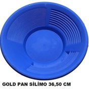 Resim Altın Tavası Altın Yakalama Eleği Derelerden Altın Çıkara Mavi 