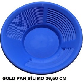 Resim Altın Tavası Altın Yakalama Eleği Derelerden Altın Çıkara Mavi 