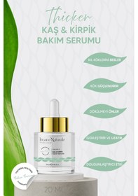 Resim Insane Naturale Kaş Kirpik Serumu 20 ML 