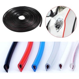 Resim 3EGROUP Kapi Koruma Fitili U Tip Gecme Serit 5 Metre Siyah 