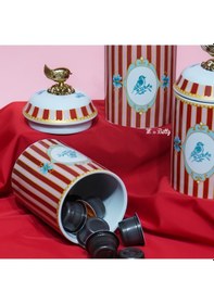 Resim Bellisima Büyük Porselen Baharat Takımı 3'lü Çok Renkli 