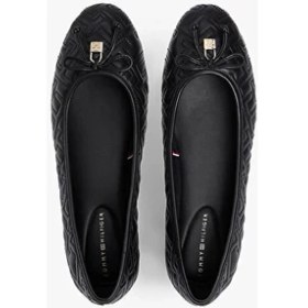 Resim Tommy Hilfiger Th Quilted Ballerina Babet 