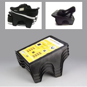 Resim Çokuygunuz Ayakkabı Için Yer Kazandıran Çiftli Ayakkabı Rampası 