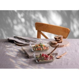 Resim Paşabahçe 54663 Tokio 6'lı Servis Meze Cam Sunum Tabağı 