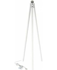Resim Lambader Ayağı Tesisatlı Beyaz Tripod Ayak Ly634 