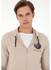 Resim U.s. Polo Assn. Erkek Taş Hırka Örme 50293649-vr049 Taş 
