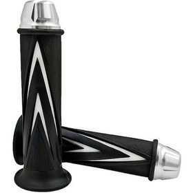 Resim Yingfu Hightower Gümüş Motosiklet Gaz Tutma Eldiveni: Kaymaz Ergonomik Tasarım, Kullanışlı Ve Konforlu 