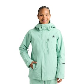 Resim Burton Reserve 2L Ins Stretch Slim Kadın Yeşil Snowboard Ceketi 