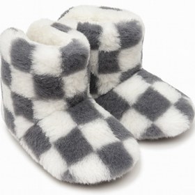 Resim Minissa çocuk Ve Bebek Panduf, Kışlık Peluş Bot Yumuşak Sıcacık Kaymaz Taban Ev İçi Patik 