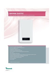 Resim Baymak DUOTEC PREMIX 45 TAM YOĞUŞMALI KOMBİ 