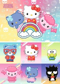 Resim Ravensburger 2x24 Parça Puzzle Hello Kitty 120010340 