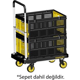 Resim Stanley Fatmax FX712 120KG Profesyonel Katlanabilir Paket Taşıma Arabası 