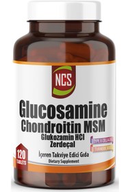 Resim NCS Glucosamine Chondroitin Msm Zerdeçal 120 Tablet 