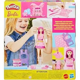 Resim Hype Store Play-Doh Kalpler ve Saçlar Oyuncak Bebek Seti 