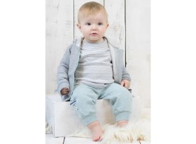 Resim U1190006 Organicera Organik Kapşonlu Mont,grey Melange 