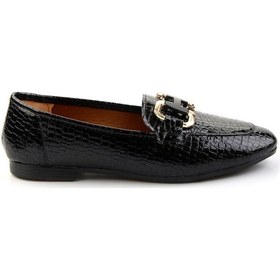 Resim Siyah Kadın Loafer Ayakkabı K01140003811 Çok Renkli 