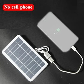Resim 1 Taşınabilir Panel 5V 2W - Hafif ve Portatif, Cep Telefonları/Bilgisayarlar/El Fenerleri vb. için Uygun, 24 Saat Açık Havada Acil Durum Gücü Çözeltisi, Pil Endişesine Veda Edin, İdeal Seçim: Yürüyüş, Kamp, Iş Seyahati ve Şehre Gitme 