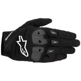 Resim Alpinestars Sp X1 Korumalı Motosiklet Eldiveni Siyah Beyaz 