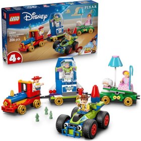Resim LEGO® ǀ Disney ve Pixar Oyuncak Hikayesi Kutlama Treni ve RC Araba 43264 - 4 Yaş ve Üzeri Çocuklar için Yaratıcı Oyuncak Yapım Seti(206P) 