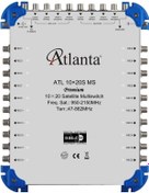 Resim Atlanta 10/20 10x20 Santral Merkezi Sistem Multiswitch Sonlu / Karasal Aktif + Adaptör 