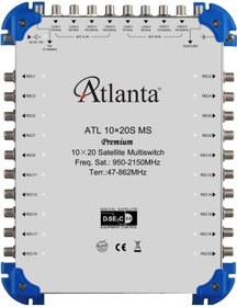 Resim Atlanta 10/20 10x20 Santral Merkezi Sistem Multiswitch Sonlu / Karasal Aktif + Adaptör 