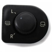 Resim YSN Volkswagen Golf 1998-2004 Ayna Ayar Düğmesi Katlanır 1j1959565e 