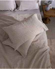 Resim Madame Coco Feolette Çift Kişilik Yatak Örtüsü - Ekru Ekru 