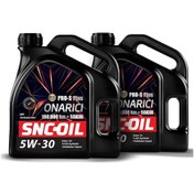 Resim Snc Oil Icon Group 100.000 KM + Bakım Pro-S Plus Onarıcı 5W-30 Motor Yağı 2 X 4 L 