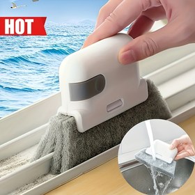 Resim Pencere Yuvası Temizleme Fırçası - Yüksek Katlı Dış Duvar ve Kabin Temizliği için Çok Yönlü PVC Aracı, Manuel İşlem, Güce İhtiyaç Yok, Tekne ve Ev Kullanımı İçin İdeal, Tekne Temizliği Temel Ürünleri | Ergonomik Tasarım | Dayanıklı PVC Malzeme, Tekne Temizleme Malzemeleri 