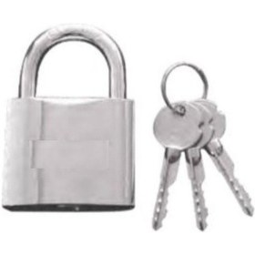 Resim Bay-Tec Mk2427 Çelik Asma Kilit Gri 40 Mm 