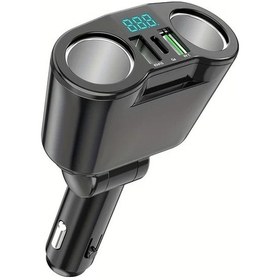 Resim Topshop1 Siyah Ouyaaqıı 5'li Araç Şarj Cihazı Hızlı Şarj Pd Usb Bağlantı İstasyonu 36v 